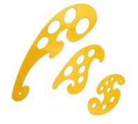 Compacts Curves Ruler Sketching Drafting Aid Design Ruler Perfect for Scrapbooking Enthusiasts and Engineering Students Curves Template Shaping Guide
