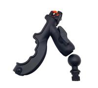 Compacts Fishing Rod Stand Adjustable Rod Holder Fishing Rack Stand For Kayaks Light Weight ABS Construction Nonslip Adjustable Brackets