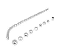 Compacts Saxophone Repair Set With 8 Ball Ended Steel Tool For Professional Grade Instrument Restoration Durability Saxophone Dent Removal Set