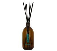 Compagnie de Provence La Parfum Diffuser 220 ml - Basil Mint - Energizing Effect - Amber Glass Bottle with Sticks - Made in France