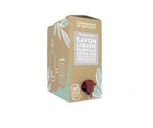 Compagnie de Provence Savon de Marseille Extra Pure Liquid Soap Cotton Flower 300ml Eco Refill
