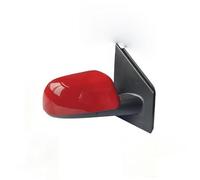 Compaitble For Volkswagen POLO MK4 2002-2005 5 Wires Side Rearview Mirror Assembly Glossy Heated Door Rearview Mirror Car Accessories(1PCS style red R)