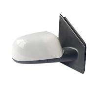 Compaitble For Volkswagen POLO MK4 2002-2005 5 Wires Side Rearview Mirror Assembly Glossy Heated Door Rearview Mirror Car Accessories(1PCS polar white R)