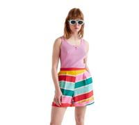 Compania Fantastica Colour Wave Bright Print Shorts