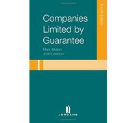Companies Limited by Guarantee (Jordans Employment Law)