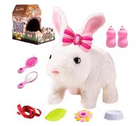 Companion Animal for Kids - Electric Jumping Interactive Animal,Robot Bunny Pet - for Children Boys Birthday New Year Christmas Easter Indoor Home