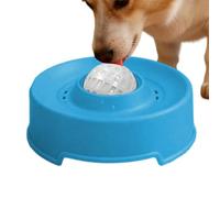 Companion Feeding Tray - Stimulating Lick Pattern Layout, Polymer Construction, Controlled Intake Assist System, Cognitive Engagement Food Holder | Daily Pet Wellness Interaction Tool