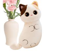 Companion Plush Black Siamese Cat Giant - PP Cotton 53x27x6cm Long Stuffed Animal - Kawaii Soft Cat Toy For Cuddling - Giant For Kids