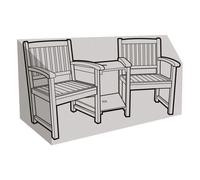 Companion Seat Cover - Premium Polyester (PVC-Backed), Black, W1500, Waterproof Seams, UV Treated, 184x150 cm Bench Cover