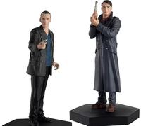 Companion Set 5 - Captain Jack & the Ninth Doctor Dr Figurine Eaglemoss Figurine figure double pack D0CT0R WH0