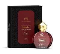 Company 100% Alcohol-Free Attar Perfume For Men Sultan Emir Collection | Premium Long Lasting Sandalwood Liquid Fragrance | 35% Highly Concentrated Perfume Oil,12 Ml