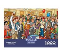 Company Annual Meeting Lottery Wooden Jigsaw Puzzle Waterproof 1000 Piece Puzzles for Adults Impossible Challenging Games
