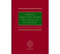 Company Directors' Duties and Conflicts of Interest