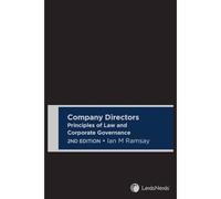 Company Directors: Principles of Law and Corporate Governance