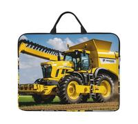 Company Farm Tractor Print 14in Laptop Case Sleeve Shockproof Portable Notebook Computer Cover Protector Bag
