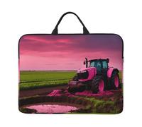 Company Farm Tractor Print 14in Laptop Case Sleeve Shockproof Portable Notebook Computer Cover Protector Bag