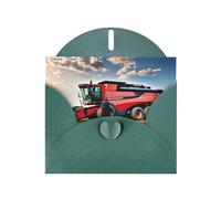 Company Farm Tractor print Holiday greeting cards - thank-you cards, invitation cards, double-sided flashing effects