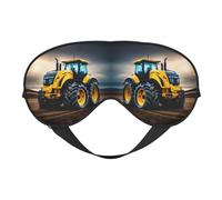 Company Farm Tractor Print Sleeping Eye Cover Eyeshade for Men Women Plane Travel Nap Night Sleeping