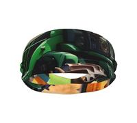 Company Farm Tractor Print Style Functionality Sports Sweatband For Men Women Stretchy Breathable Headband