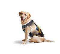 Company Farm Tractorprint Medium Large Pets Vest Breathable Cozy Home Party Sleeveless Tank Top T-Shirt