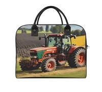 Company Farm Tractors Laptop Tote Bag Casual Travel Handbag Multi Pocket Shoulder Bags for Work Travel