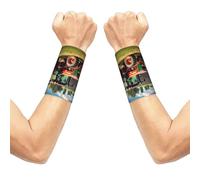 Company Farm Tractors Print Carpal Tunnel Wrist Support Comfortable Wrist Guard Sweat Band