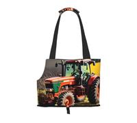 Company Farm Tractors print Puppy Carrier Dog Walking Bags Pets Dogs Carrier Bags for small Dogs and Cat and Rabbit