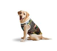 Company Farm Tractorsprint Large Pets Vest Breathable Sleeveless Tank Top Cozy Lightweight Walks Travel T-Shirt