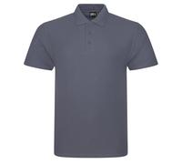 Company Name Text embroidered polo shirt - black, grey, navy