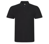 Company Name Text embroidered polo shirt - black, grey, navy