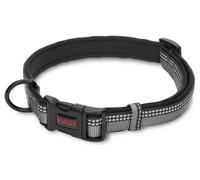 Company of Animals Halti Collar, Size Medium, Black, Best Comfy Dog Collar, Premium Puppy Collar, Nylon,