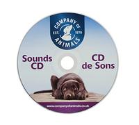 COMPANY OF ANIMALS Noises & Sounds CD, Sound Desensitisation Training to Calm Dogs against Fireworks, Thunder & Other Mundane Sounds, Suitable for Noise Sensitive Puppies & Dogs, Recommended by Vets