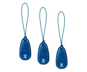 Company of Animals The Multi-Clicker, Adjustable Volume, Loud and Quiet Clicks, Easy to Click, Wrist Strap, For all Dogs Including Sensitive Dogs and Puppies,Blue (Pack of 3)