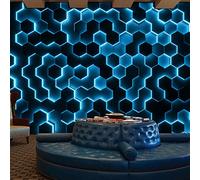 Company Office Office Industrial Style Background Wall Painting Gaming Hotel Technology Geometric Background W Decoration Mural Custom 3d wallpaper paste living room the wall for bedroom-400cm×280cm