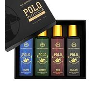Company Specially Curated Perfume Gift Set For Man, Spray - 4X20Ml - Polo Woods Collection | Premium Long-Lasting Fragrance | Luxury Eau De Parfum