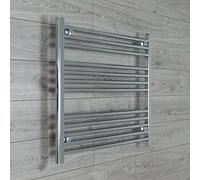 companyblue 800 mm wide 700 mm high Chrome Heated Towel Rails Bathroom