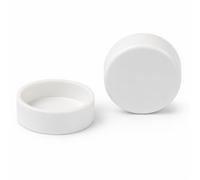 Companyblue Heated Towel Rail Cover Caps | Blanking Plug Covers | White