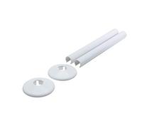 Companyblue Talon Snappit for Towel Rail Radiators Pipe Covers and Collars (White 200mm)