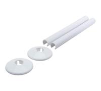 Companyblue Talon Snappit Towel Rail Pipe Covers & Collars | White 500mm