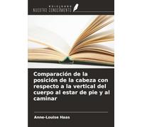 Comparación de la posición de la cabeza con respecto a la vertical del cuerpo al estar de pie y al caminar