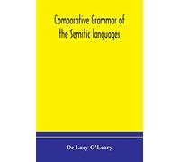 Comparative grammar of the Semitic languages