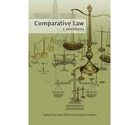 Comparative Law: A Handbook