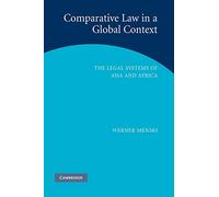 Comparative Law in a Global Context: The Legal Systems of Asia and Africa