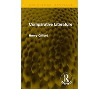Comparative Literature (Routledge Revivals)