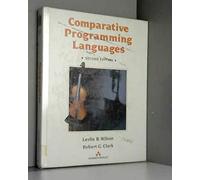 Comparative Programming Languages (International Computer Science Series)
