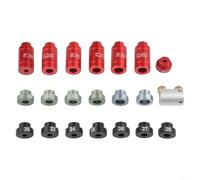 Comparator Kit with Interchangeable Inserts for Precision Measurements from 17 to 45, Designed for Reloading Professionals (Set of 21)