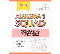 Comparing Linear, Quadratic & Exponential Functions Workbook: Guided Notes, Practice Worksheets, Answer Keys & Video Lessons (Algebra 1 Squad)