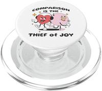 Comparison is the Thief of Joy Saying Quotes PopSockets PopGrip for MagSafe