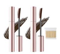Comparison Mascara, Comparisonk Mascara, 2025 New Curling Mascaras Black & Brown for Lash Makeup, Waterproof & Sweatproof Long Lasting Non-smudged Magic Mascaras (Brown, 2pcs)