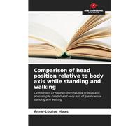 Comparison of head position relative to body axis while standing and walking: Comparison of head position relative to body axis according to Kendall and body axis of gravity while standing and walking